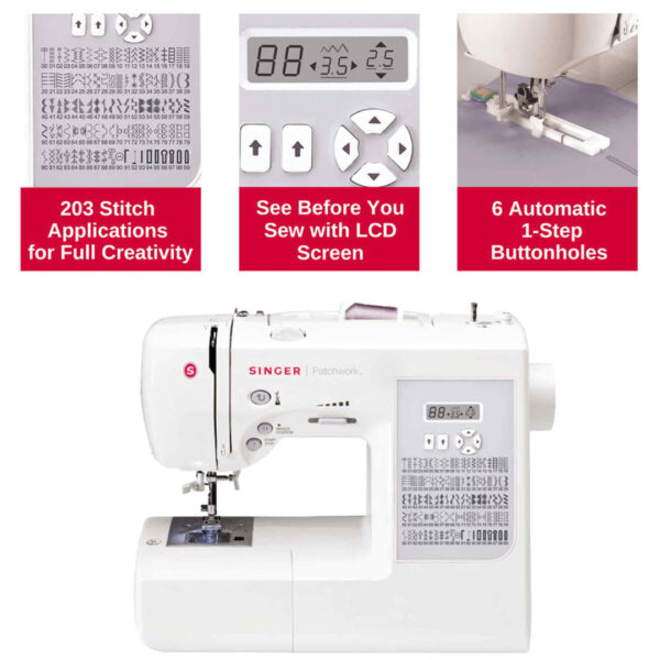 10002 SINGER® Patchwork™ 7285Q Sewing & Quilting Machine