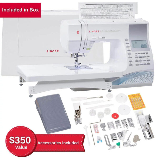 10003 SINGER® Quantum Stylist™ 9960 Sewing Machine with Extension Table