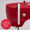 SINGER® Simple™ 3337 Red Sewing Machine
