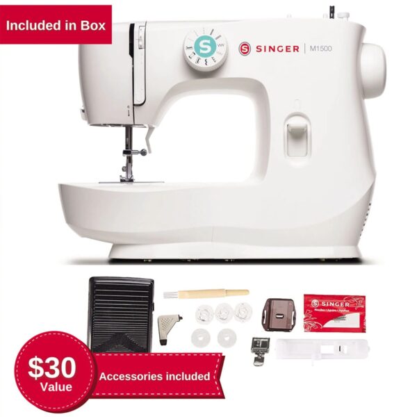 10006 SINGER® M1500 Sewing Machine with Bonus Sewing Kit