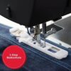 Heavy Duty 4432 Black Sewing Machine & Black Universal Hard Case Bundle