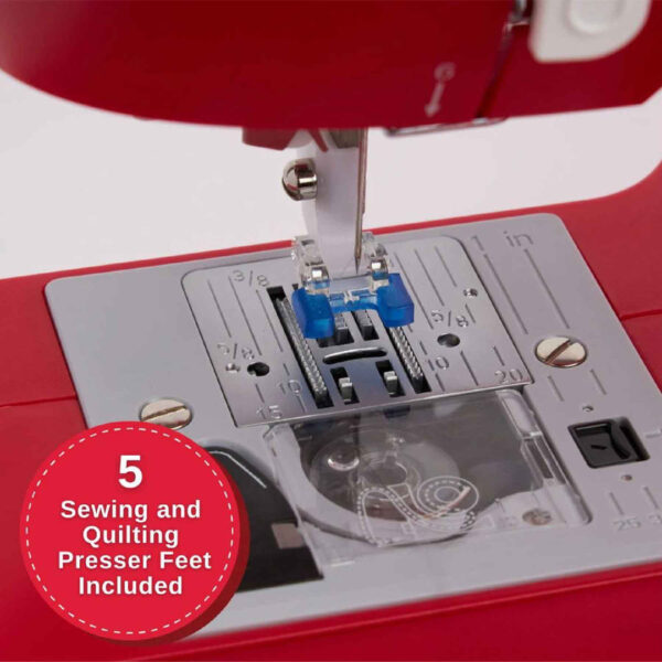 10008 SINGER® Simple™ 3337 Red Sewing Machine