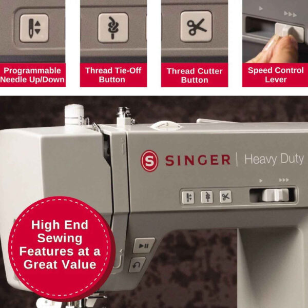 10009 SINGER® Heavy Duty 6800C Sewing Machine