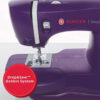 SINGER® Refurbished Simple™ 3337 Purple Sewing Machine