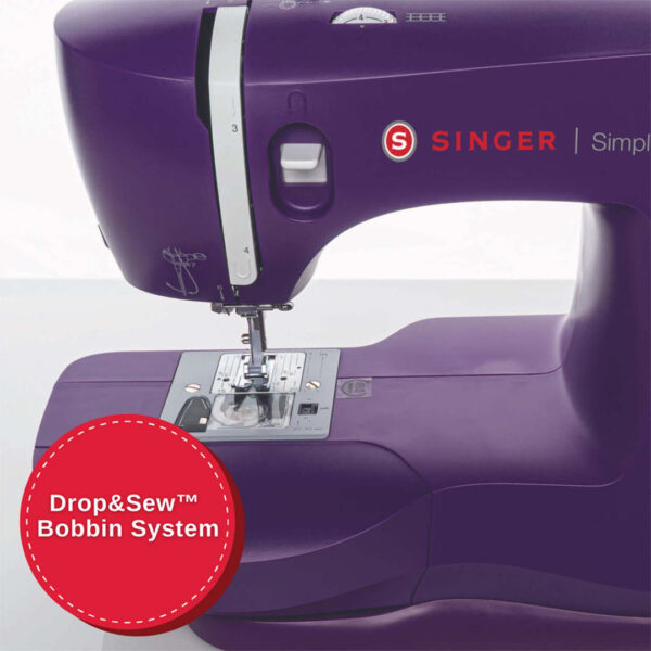 10005 SINGER® Refurbished Simple™ 3337 Purple Sewing Machine